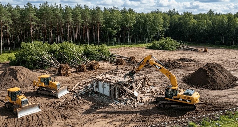 Site Prep For Construction