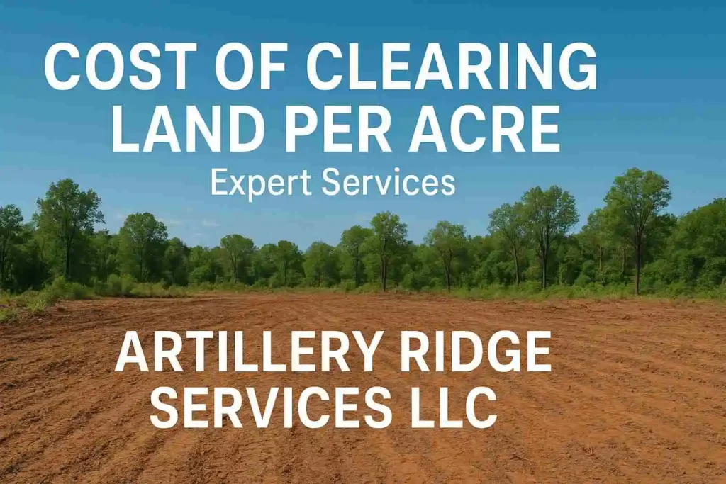 cost of clearing land