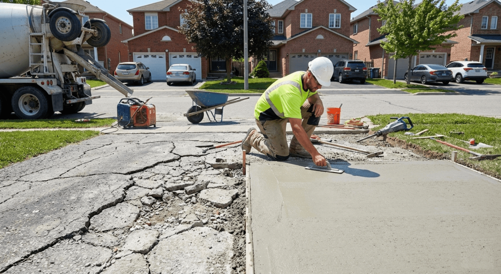 concrete repair and replace