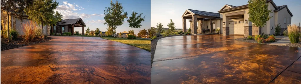 stained concrete Lawton